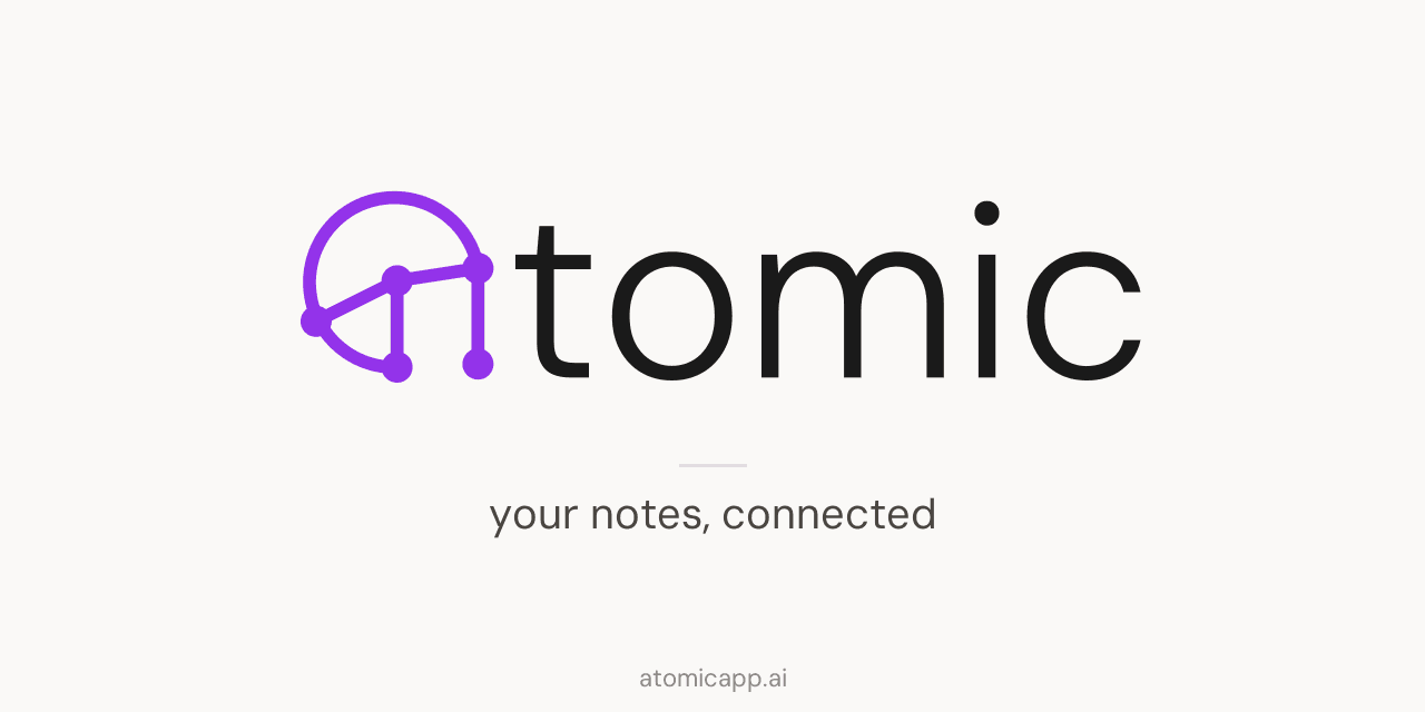 Atomic : ta base de connaissances IA, organisée toute seule