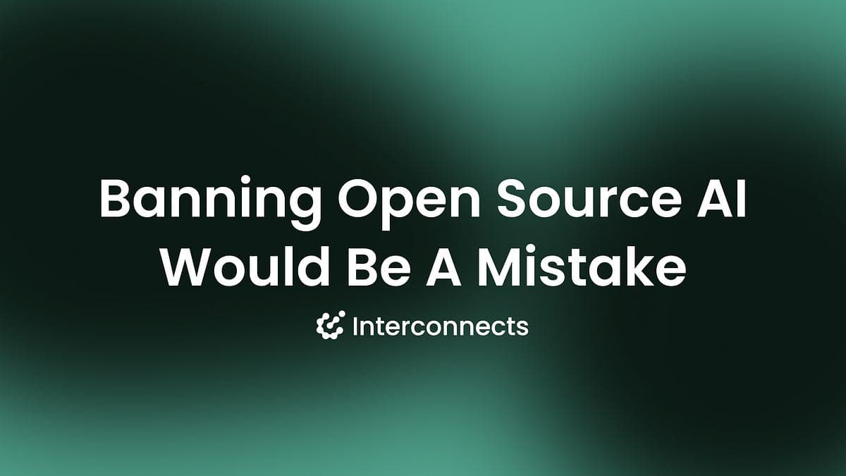 Interdire l'IA open source serait une catastrophe